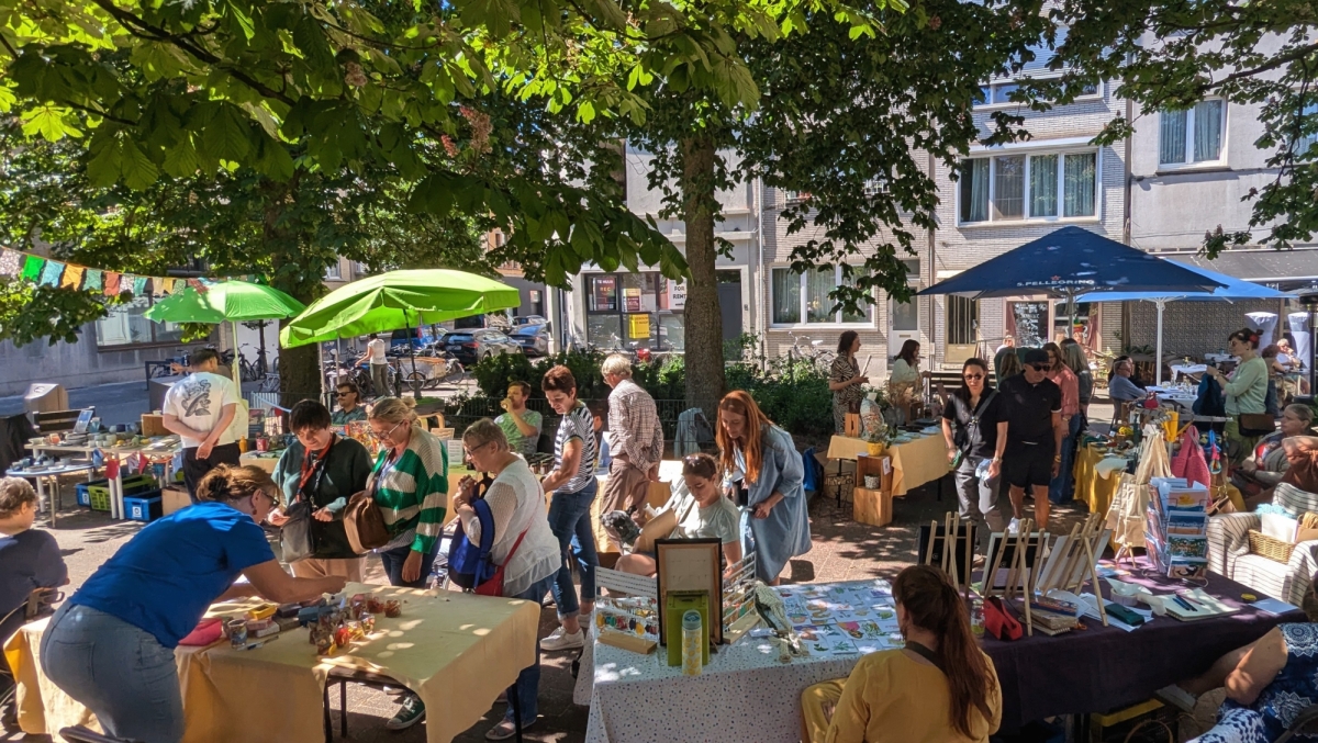 overzichtsfoto Lentemarkt
